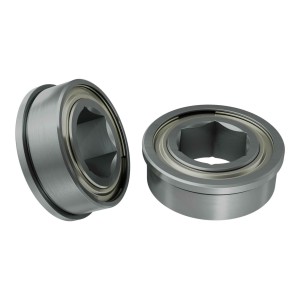 Łożysko kulkowe z kołnierzem serii 1611 (śr. wew. REX 8 mm x śr. zew. 14 mm, grubość 5 mm) - 2 szt