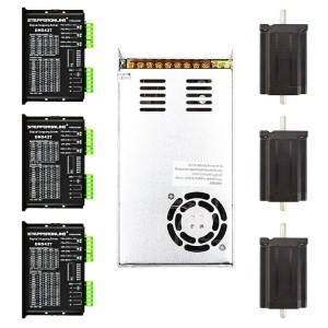 Zestaw krokowy 3-osiowy CNC 3.1 Nm -  silnik krokowy Nema 24 i sterownik