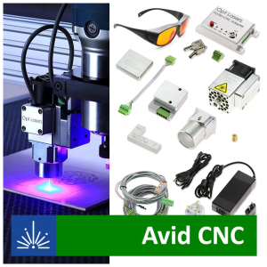 Zestaw do rozbudowy routera Avid o laser PLH3D-6W-XF+ i LaserDock