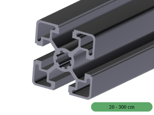 Profil aluminiowy konstrukcyjny 45x45 V-Slot [Na wymiar] BLACK