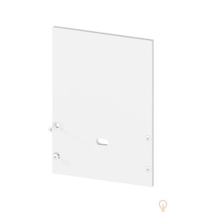 Zaślepka P23-3 biała z otworem