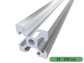 Profil aluminiowy konstrukcyjny V-Slot 2020 20CM ŚCINEK/ODPAD czarny