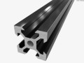 Profil aluminiowy konstrukcyjny V-Slot 2020 20CM ŚCINEK/ODPAD czarny