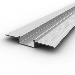 Profil led wpuszczany P6-3 Srebrny  3m