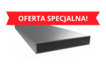 Profil aluminiowy 20x120x1.7 ŚCINEK/ODPAD