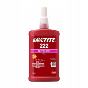 LOCTITE 222 250 ml - anaerobowy klej do gwintów (niskiej wytrzymałości)