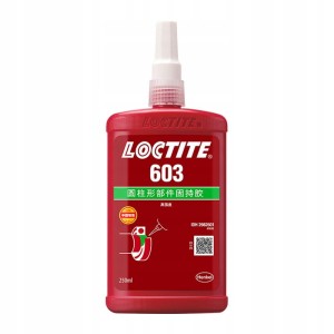 KLEJ ANAEROBOWY LOCTITE 603 | DO MOCOWANIA CYLINDRYCZNYCH CZĘŚCI | 250ML |