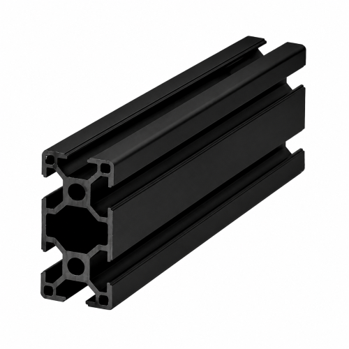 Profil aluminiowy T-SLOT 30x60 czarny - widok ogolny