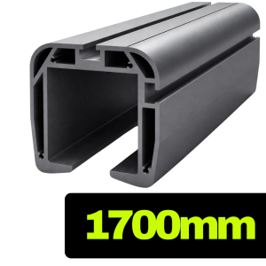 Profil aluminiowy do bramy przesuwnej 100x97 - 170 cm