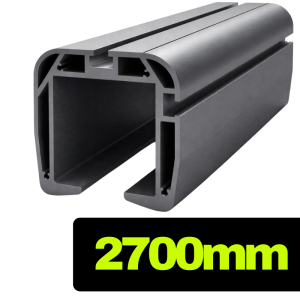 Profil aluminiowy do bramy przesuwnej 100x97 - 270 cm