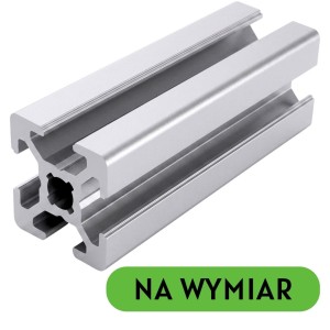 Profil aluminiowy T-SLOT 2020 srebrny [Na wymiar]