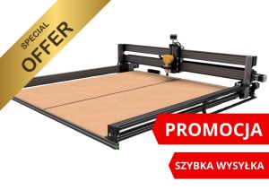 Frezarka CNC do drewna PRO LEAD 1010 (750mm x 810mm x 90 mm) GOTOWA DO PRACY
