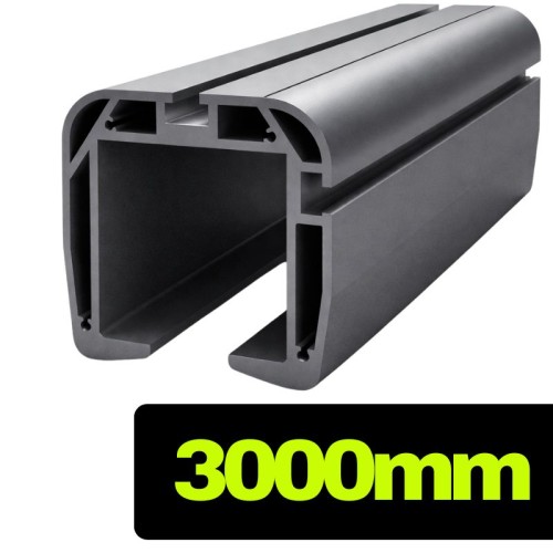 Profil aluminiowy E-39877 do bramy przesuwnej 100x97 mm