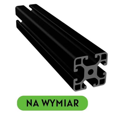 Profil aluminiowy 40x40 [8] CZARNY NA WYMIAR