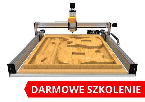 Frezarka CNC do drewna LEAD 1000x1000 (720x810x47mm) GOTOWA DO PRACY + SZKOLENIE