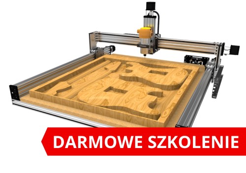 Frezarka do drewna LEAD CNC 75 (480x560x45mm) GOTOWA DO PRACY + SZKOLENIE