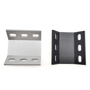 Narożnik zewnętrzny 135° do profili aluminiowych seria 60 CZARNY
