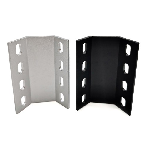 Narożnik zewnętrzny 135° do profili aluminiowych z serii 80 SREBRNY