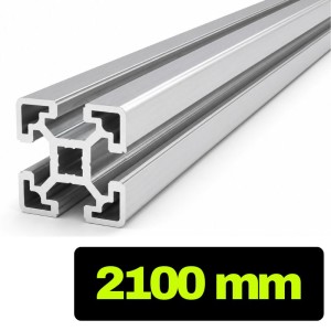 Profil aluminiowy konstrukcyjny 40x40 [10] 2100 mm
