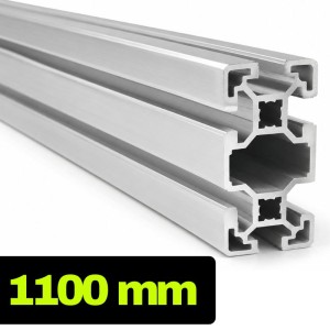 Profil aluminiowy konstrukcyjny 40x80 [10] 1100 mm