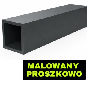 Profil aluminiowy zamknięty 20x20x2 MALOWANY PROSZKOWO - 1000mm
