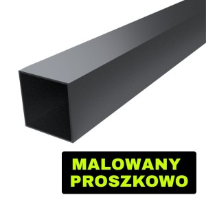 Profil aluminiowy zamknięty 100x100x4 malowany proszkowo [Na wymiar]