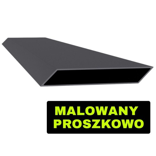 Profil aluminiowy ROMB 140x20 malowany proszkowo [Na wymiar]