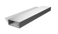 Aluminiowa rura prostokątna 20x50 malowana proszkowo [Na wymiar]