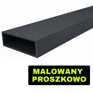Profil aluminiowy zamknięty 20x80x1,4 malowany proszkowo [Na wymiar]