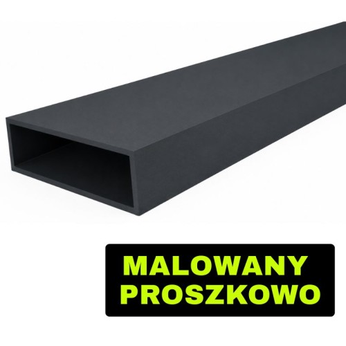 Profil aluminiowy zamknięty 20x80x1,4 malowany proszkowo [Na wymiar]