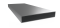 Profil aluminiowy zamknięty 20x120x1,7 malowany proszkowo [Na wymiar]