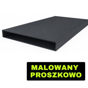 Profil aluminiowy zamknięty 20x150x1,7 malowany proszkowo [Na wymiar]
