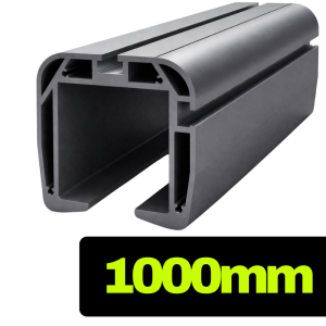 Profil aluminiowy do bramy przesuwnej 100x97 [Na wymiar]