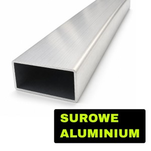 Aluminiowa Rura Prostokątna 30x60 [NA WYMIAR]