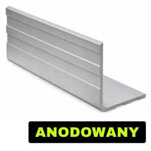 Profil aluminiowy narożny L kontenerowy 65x65 [NA WYMIAR]