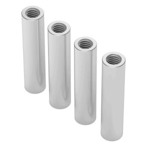 Dystans M4 x 0,7mm serii 1501 (6mm OD, 27mm długość) - 4 szt