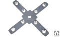 MAKERLINK - łącznik 4 stronny T-Nut (10 szt)