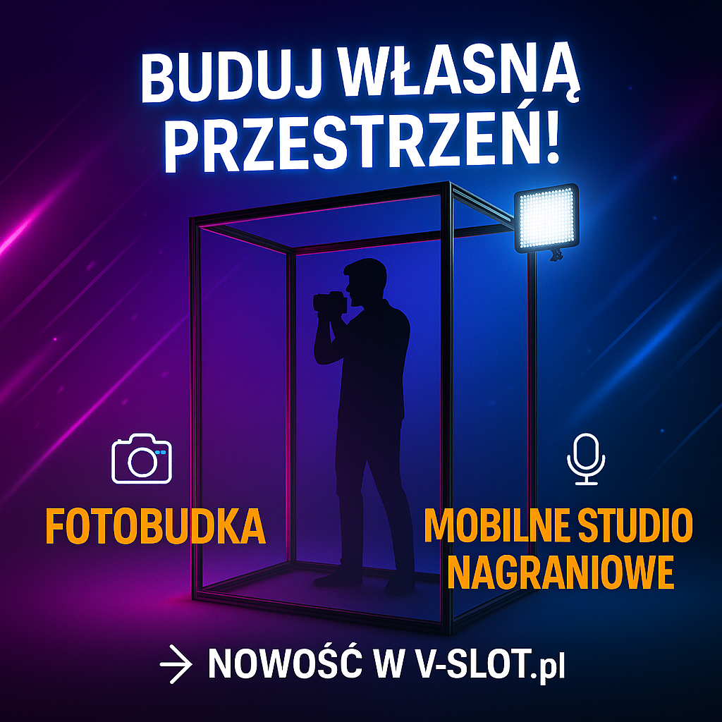 Fotobudki, studia nagraniowe i stoiska targowe na wymiar!